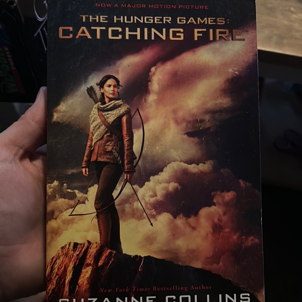 The hunger games catching fire book